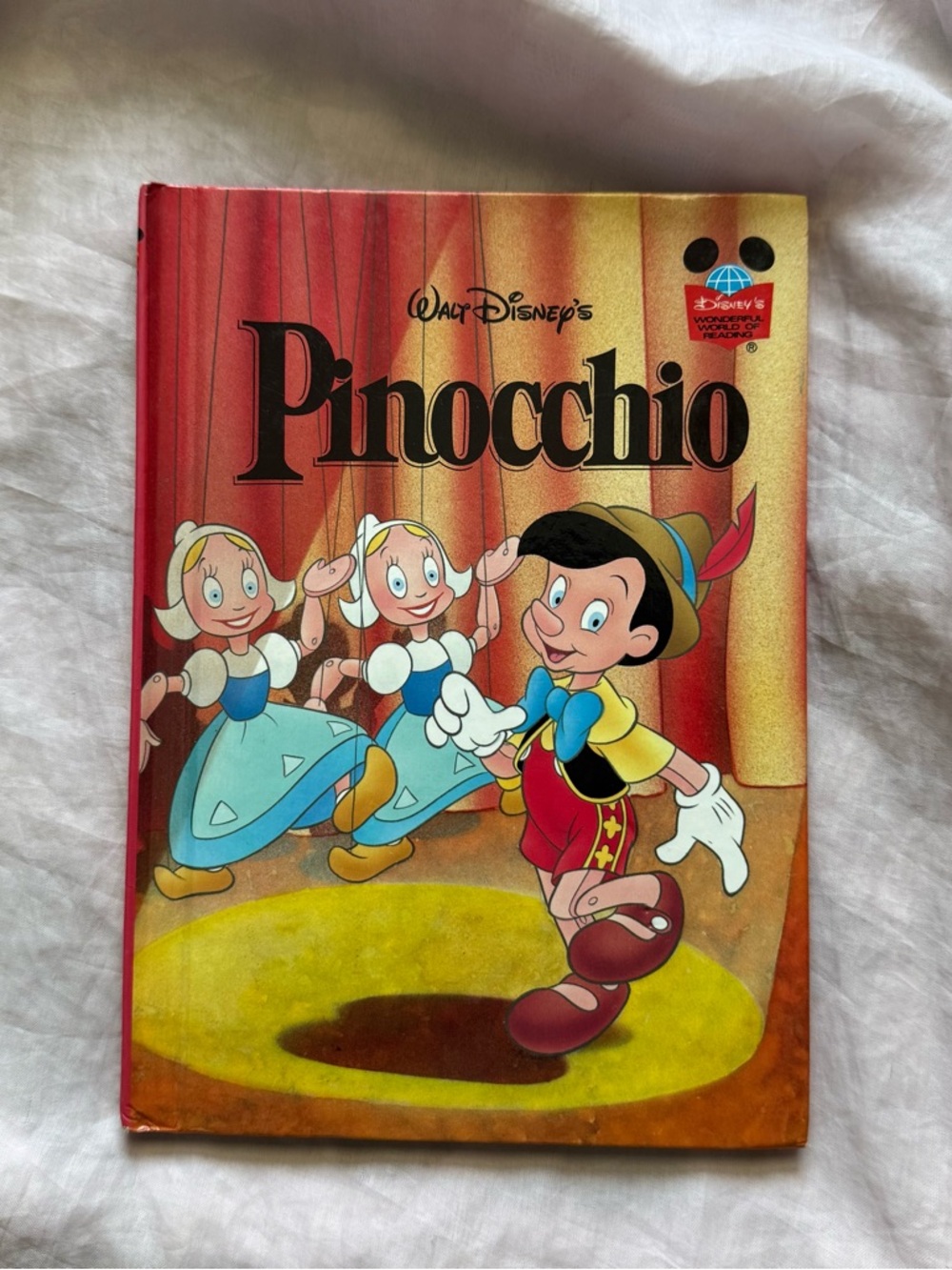 Disney Pinocchio Hardcover Book (1995)